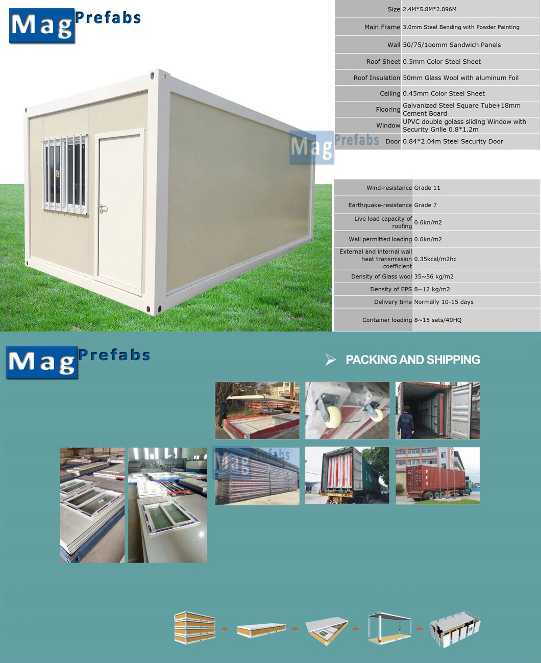 Professional Heigh Strengh Prefabricated Construction Emergency Quarantine Hospital Assembly Easy