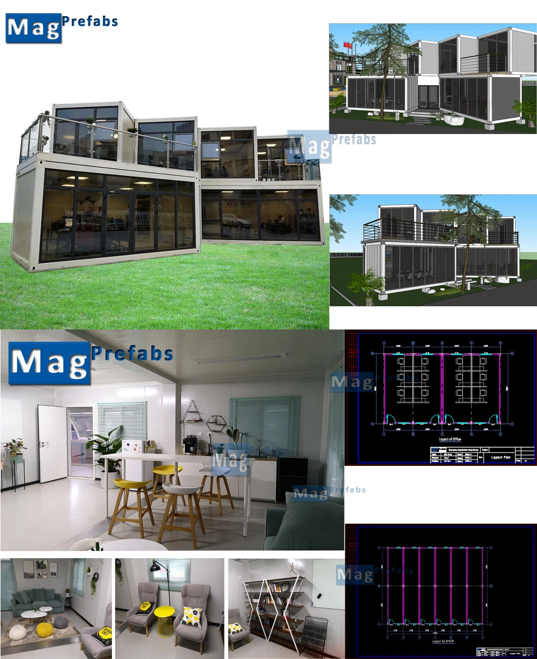 Professional Heigh Strengh Prefabricated Construction Emergency Quarantine Hospital Assembly Easy