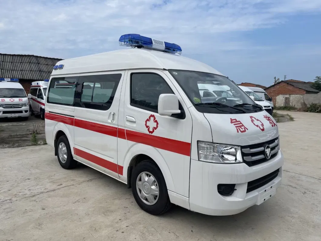 Foton G7 G9 Negative Pressure First Aid Ambulance Patient Transfer Ambulance Monitor Ward-Type ICU Ambulance for Sale